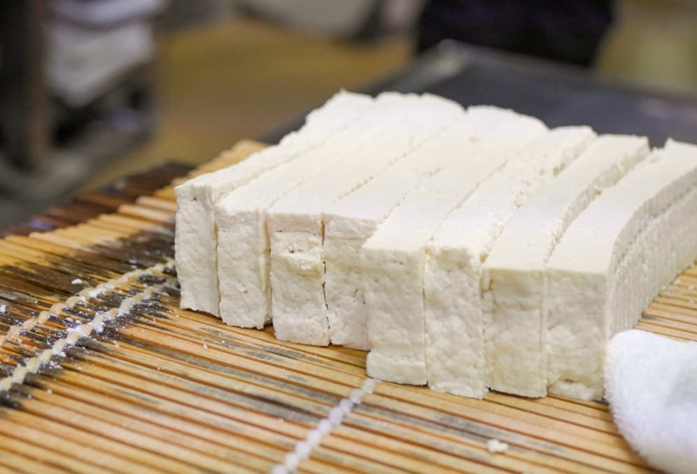 栃尾名物あぶらげ製造工程①